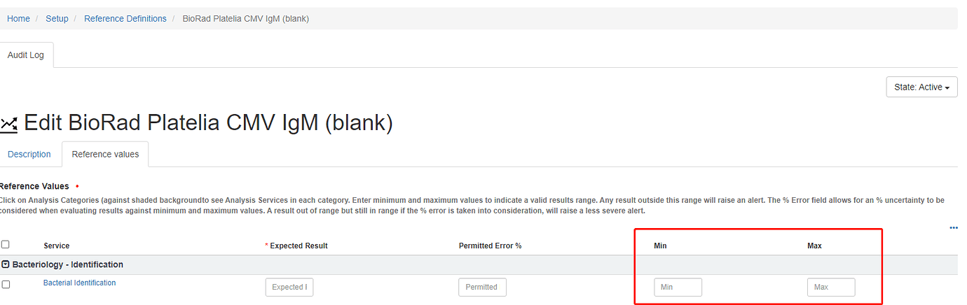How To Set The Minimum And Maximum Value Of The Reference Definition With Multiple Ranges How to set the minimum and maximum value of the reference definition with multiple ranges